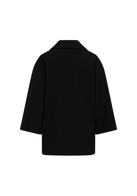 Giacca doppiopetto con logo BALMAIN KIDS | BZ2A50 J0371930OR